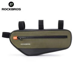 Sakwa, torba rowerowa na ramę ROCKBROS (30120079001) 1,7 L. Czarne torby na ramię męskie ROCKBROS, z materiału, na ramię, małe. Za 79.00 zł.