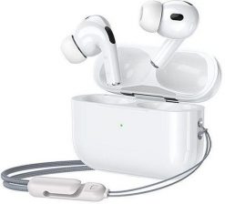 Słuchawki Bluetooth REMAX TWS PD-BT533N PRO PRODA ANC+ENC WHITE. Białe słuchawki bezprzewodowe REMAX. Za 99.36 zł.