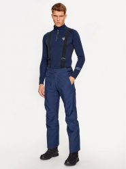 Rossignol Spodnie narciarskie RLMMP02 Granatowy Regular Fit. Niebieskie spodnie sportowe męskie Rossignol, m, bez wzorów, z syntetyku, narciarskie. Za 629.00 zł.