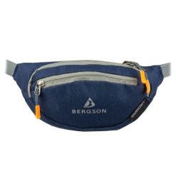Saszetka- nerka unisex BERGSON BETA. Niebieskie saszetki i nerki męskie Bergson, bez wzorów. Za 119.99 zł.