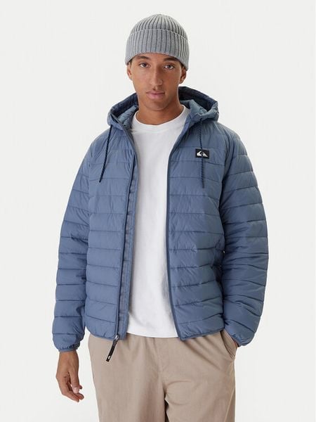 Quiksilver Kurtka przejściowa Scaly Hood EQYJK04189 Niebieski Regular Fit. Niebieskie kurtki męskie Quiksilver, l, bez wzorów, z syntetyku, bez kaptura. Za 279.99 zł.