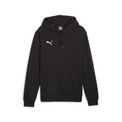 Bluza męska Puma Team Goal Casuals Hoody. Czarne bluzy sportowe męskie Puma, m, bez wzorów, z kapturem, do piłki nożnej. Za 186.00 zł.
