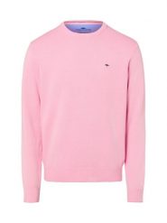 Fynch-Hatton sweter z dzianiny Mężczyźni Bawełna różowy, XXXL. Czerwone swetry męskie Fynch-Hatton, m, bez wzorów, z bawełny, klasyczne, bez kołnierzyka, bez ramiączek. Za 179.95 zł.