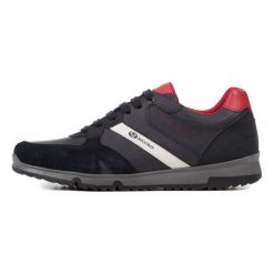 Geox Tenisówki Męskie Wilmer 42 Ciemnoniebieski. Trampki męskie marki Geox. W wyprzedaży za 245.00 zł.
