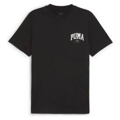 Koszulka sportowa męska Puma Squad Tee. Czarne koszulki sportowe męskie Puma, m, bez wzorów, bez ramiączek. Za 89.99 zł.