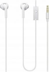 Słuchawki Samsung Earphone EHS61 Bulk SKU (3.5 pi) White (MOQ 300). Białe słuchawki douszne SAMSUNG. Za 13.52 zł.