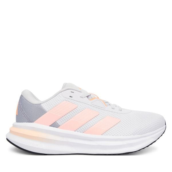 Buty do biegania adidas. Szare obuwie sportowe damskie Adidas, bez wzorów, bez zapięcia, do biegania. Za 239.99 zł.