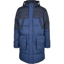 Parka Urban Classics puffer. Niebieskie parki męskie Urban Classics, na zimę, m, bez wzorów, bez kołnierzyka, bez kaptura. Za 548.50 zł.