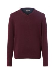 Finshley & Harding Sweter z zawartością kaszmiru Mężczyźni Bawełna brązowy marmurkowy, XL. Brązowe swetry męskie Finshley & Harding, m, bez wzorów, z bawełny, bez kołnierzyka, bez ramiączek. Za 229.95 zł.