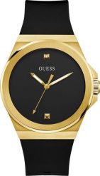 Zegarek męski Guess GW0790G1 czarny. Czarne zegarki męskie Guess, z aplikacjami. Za 966.74 zł.
