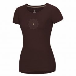 Koszulka damska Ocun Classic. Brązowe bluzki damskie Ocun, xs, bez wzorów, sportowe, bez kołnierzyka, bez ramiączek. Za 161.00 zł.