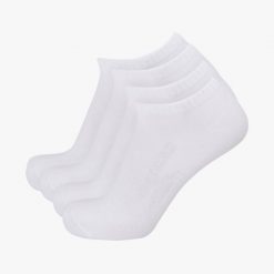 Skarpety sportowe Swedemount Ankle Socks 4-Pack. Czarne skarpetki damskie SWEDEMOUNT, bez wzorów, z bawełny. Za 59.99 zł.