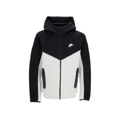 Bluza sportowa męska Nike Sportswear Tech Fleece Windrunner. Szare bluzy sportowe męskie Nike, m, bez wzorów, bez kaptura. Za 629.00 zł.