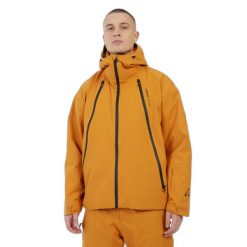 Kurtka narciarska Protest Ferrol. Żółte kurtki sportowe męskie Protest, na zimę, m, bez wzorów, bez kaptura, narciarskie. Za 820.50 zł.