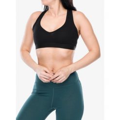 Biustonosz termoaktywny Sensor Merino DF Bra. Czerwone bielizna sportowa damska Sensor, l, bez wzorów. Za 121.99 zł.