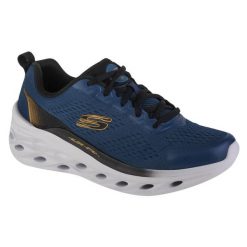 Buty do biegania męskie, Skechers Glide Step Swift - Frayment. Niebieskie buty sportowe męskie Skechers, bez wzorów, bez zapięcia, do biegania. Za 339.00 zł.
