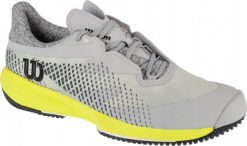 Wilson Wilson Kaos Swift 1.5 WRS332800 szary 48. Szare buty sportowe męskie Wilson, bez wzorów, bez zapięcia. Za 496.50 zł.