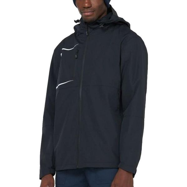 Kurtka DICKIES męska wodoodporna. Czarne kurtki męskie Dickies, m, bez wzorów, z materiału, klasyczne, z kapturem. Za 361.50 zł.