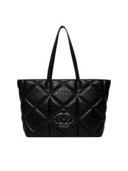 LOVE MOSCHINO Torebka JC4120PP1PLF1000 Czarny. Czarne shopperki damskie Love Moschino, bez wzorów, ze skóry, bez dodatków. Za 1,059.00 zł.