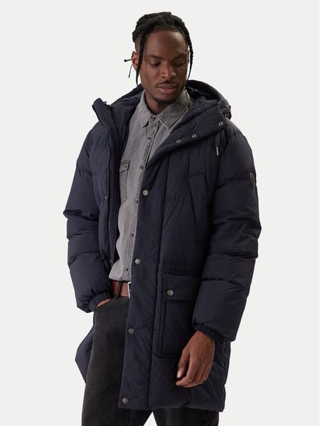 Gant Kurtka puchowa 7006568 Granatowy Regular Fit. Niebieskie kurtki męskie GANT, m, bez wzorów, z puchu, bez kaptura. Za 2,049.00 zł.