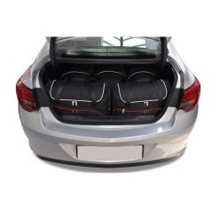 Torby Do Bagażnika Opel Astra Limousine 2012-2019 5Szt Kjust. Czarne torby podróżne damskie KJUST, bez wzorów. Za 1,586.00 zł.