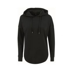 Damska bluza oversize z kapturem Build Your Brand. Czarne bluzy damskie BUILD YOUR BRAND, xs, bez wzorów, bez ramiączek, z kapturem. Za 160.00 zł.