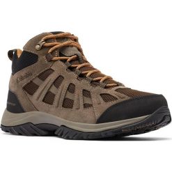 Buty Trekkingowe Męskie Columbia Redmond III Mid Waterproof. Brązowe trekkingi męskie Columbia, bez zapięcia. Za 425.55 zł.