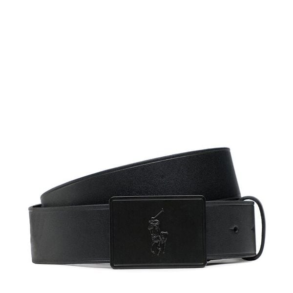 Pasek Męski Polo Ralph Lauren. Czarne paski męskie Polo Ralph Lauren. Za 389.99 zł.