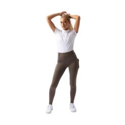 Damskie legginsy jeździeckie Horze Dea. Czarne legginsy damskie HORZE, bez wzorów, z materiału. Za 196.70 zł.