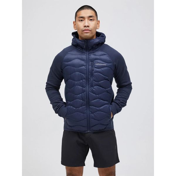 Kurtka narciarska męska Peak Performance Helium Down Hybrid Hood. Niebieskie kurtki sportowe męskie Peak Performance, na zimę, m, bez wzorów, bez kaptura, narciarskie. W wyprzedaży za 999.00 zł.
