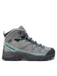 Salomon Trekkingi Quest Rove Gore-Tex L47181600 Szary. Szare obuwie trekkingowe damskie Salomon, z gore-texu, bez zapięcia. Za 669.99 zł.