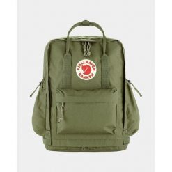 Plecak dla dorosłych Fjallraven Kanken Outlong. Zielone plecaki męskie Fjällräven, bez wzorów, klasyczne. Za 739.60 zł.