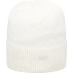 Cmp WOMAN KNITTED HAT z poliwęglanu – damska czapka One Size. Białe czapki damskie CMP, bez wzorów, sportowe. Za 121.00 zł.