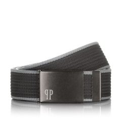 Pasek męski parciany 115cm Paolo Peruzzi szary PW-18. Czarne paski męskie Paolo Peruzzi, z materiału. Za 34.00 zł.