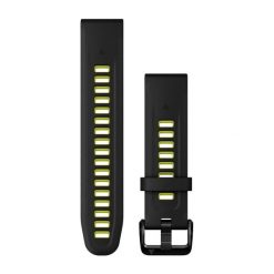 Silikonowy pasek do zegarka Garmin QuickFit®. Czarne zegarki damskie Garmin. Za 245.50 zł.