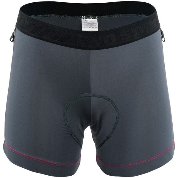 Bokserki damskie Silvini WP1236 INNER PRO z wkładką rowerową. Brązowe majtki damskie Silvini. Za 216.00 zł.