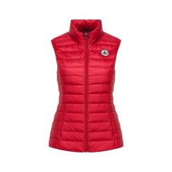 Damska kurtka bez rękawów JOTT Seda Noos. Czerwone kurtki sportowe damskie Jott, na zimę, m, bez wzorów, z puchu, bez ramiączek, bez kaptura, narciarskie. Za 599.00 zł.
