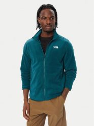 The North Face Polar Glacier NF0A8D0R Turkusowy Regular Fit. Niebieskie bluzy sportowe męskie The North Face, l, bez wzorów, z polaru, bez kaptura. Za 399.99 zł.