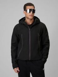 4F Kurtka przejściowa membrana 5000 męska - czarna 3XL. Czarne kurtki męskie 4F, m, bez wzorów, z materiału, bez kaptura. Za 349.99 zł.