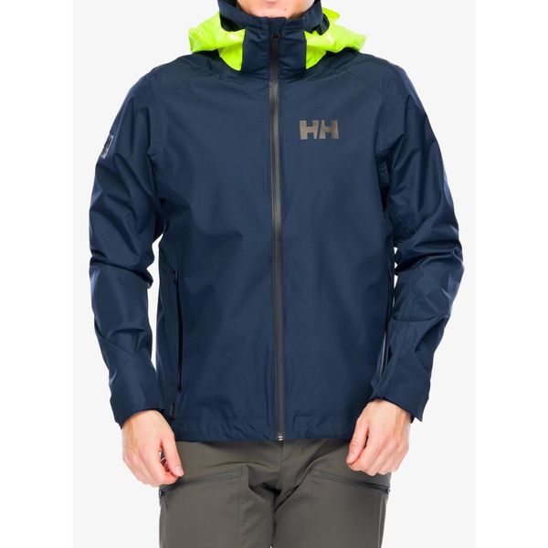 Kurtka żeglarska męska Helly Hansen Inshore Cup Jacket. Niebieskie kurtki męskie Helly Hansen, m, bez wzorów, bez kaptura. Za 719.00 zł.