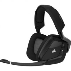 Corsair VOID ELITE Wireless Zestaw słuchawkowy Bezprzewodowy Opaska na głowę Gaming Czarny. Czarne słuchawki bezprzewodowe CORSAIR. Za 571.99 zł.