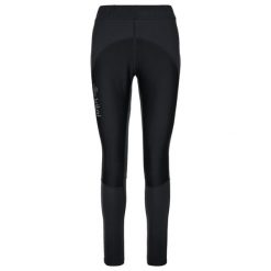 Damskie legginsy do narciarstwa biegowego Kilpi KARANG-W. Czarne legginsy damskie Kilpi, bez wzorów, z materiału. Za 215.49 zł.