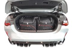 Torby Do Bagażnika Bmw 4 Cabrio 2020+ 4Szt Kjust. Czarne torby podróżne damskie KJUST, bez wzorów, z kauczuku. Za 977.00 zł.