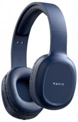 Słuchawki bezprzewodowe nauszne Havit H2590BT Pro (niebieski). Niebieskie słuchawki bezprzewodowe Havit. Za 73.99 zł.
