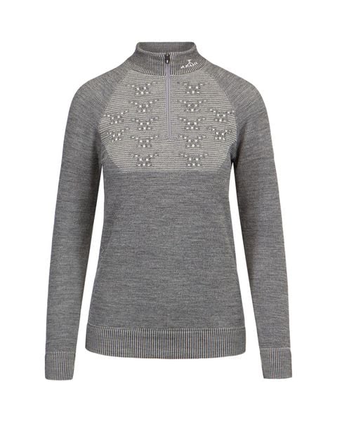 Bluza damska X-Bionic Apani 4.0 Transmission Layer Merino Grey. Szare bluzy damskie X BIONIC, na zimę, l, bez wzorów, z materiału, bez ramiączek, bez kaptura. Za 700.00 zł.
