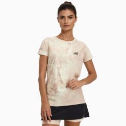 Koszulka damska do biegania i trailu, ekologiczna i oddychająca TERRARUN. Brązowe koszulki sportowe damskie BODYCROSS, bez wzorów, ze skóry, bez ramiączek, do biegania. Za 292.99 zł.