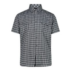 Koszula CMP. Szare koszule męskie CMP, bez wzorów, sportowe, bez kołnierzyka, bez ramiączek. Za 263.50 zł.