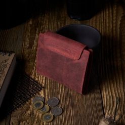 Paolo Peruzzi Portfel damski skórzany vintage czerwony RFID T-12-HR. Czerwone portfele damskie Paolo Peruzzi. Za 116.09 zł.