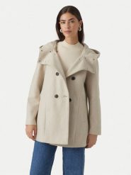 Vero Moda Płaszcz przejściowy Fortuneshila 10291044 Beżowy Regular Fit. Brązowe płaszcze damskie Vero Moda, xl, bez wzorów, z syntetyku, bez kołnierzyka, bez kaptura. Za 289.99 zł.