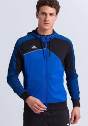 Kurtka z kapturem Erima Premium One 2.0. Czarne kurtki męskie Erima, xl, bez wzorów, z elastanu, bez kaptura. Za 261.20 zł.